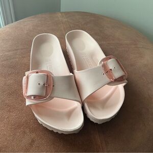Pink rubber Birks